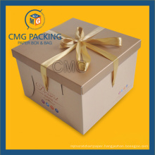 Kraft High Quality Packing Cake Box (CMG-cake box-001)